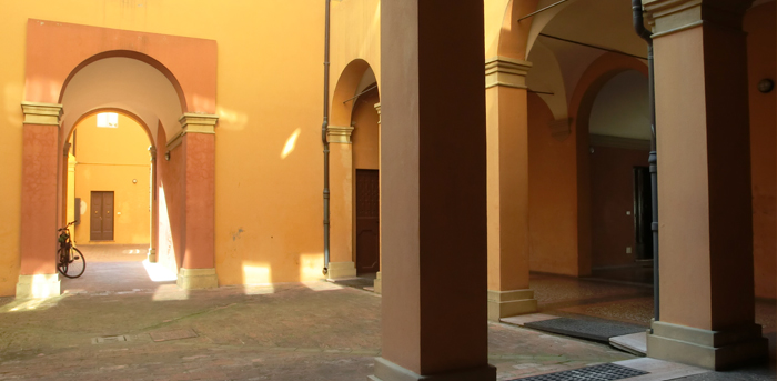 Courtyard of "Palazzo della Noce"