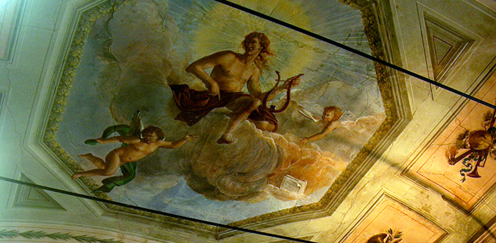 Frescoes in the Music Room 