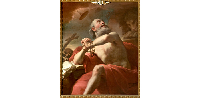 U. Gandolfi, San Girolamo nel deserto, 1770ca, olio su tela, cm 110x92